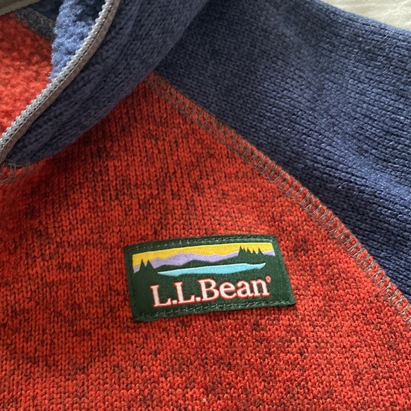 Kids LL Bean Sweater Fleece Jacket - Picture 2 of 11